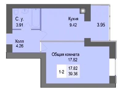 квартира по адресу Героев Небесной Сотни просп., 26/14