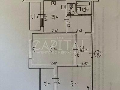 квартира по адресу Драгоманова ул., 3