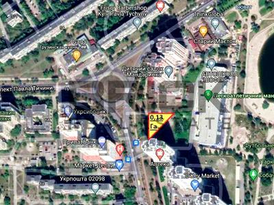 участок по адресу Павла Тычины просп., 13