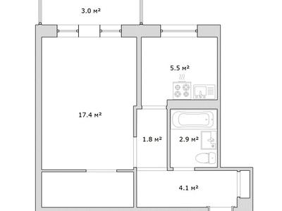 квартира за адресою Петра Калнишевського просп. (Косіора), 34