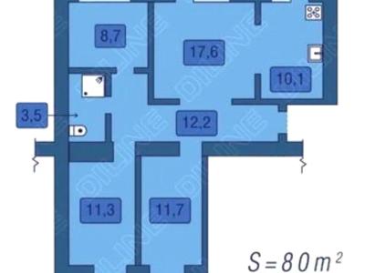 квартира за адресою Петра Сагайдачного вул., 19