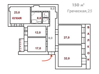 комерційна за адресою Грецька вул., 25