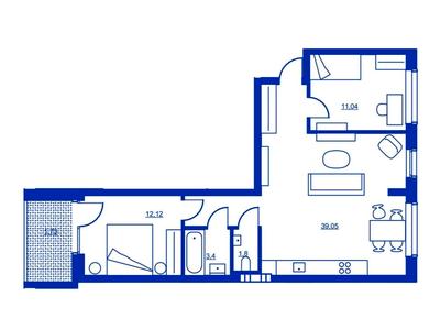 квартира за адресою Набережно-Рибальська дорога вул., 3