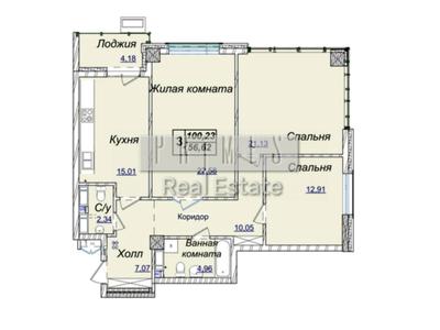 квартира по адресу Андрея Верхогляда ул. (Михайла Драгомирова), 19-Б