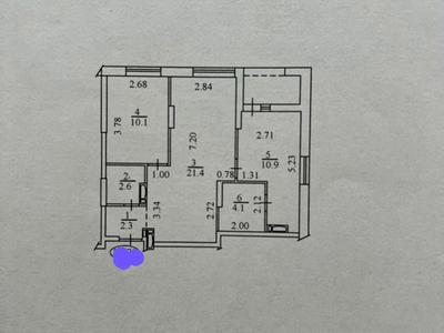 квартира за адресою Соборності просп. (Возз'єднання), 17 к2
