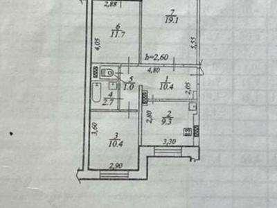 квартира по адресу Метростроевская ул., 14