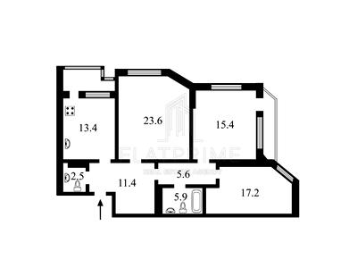 квартира по адресу Олены Пчилки ул., 5
