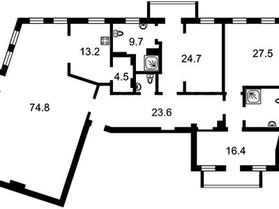 квартира по адресу Рейтарская ул., 4