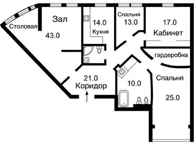 квартира по адресу Щекавицкая ул., 30/39