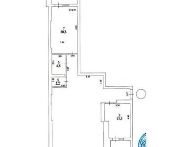 квартира по адресу Сапёрно-слободская, 22