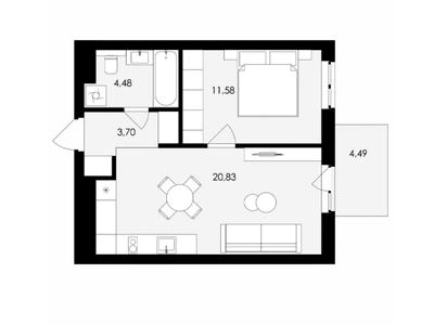 квартира по адресу Героев Майдана ул., 5