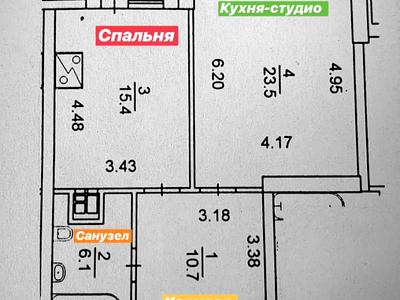 квартира за адресою Миколи Ушакова вул., 1-Б