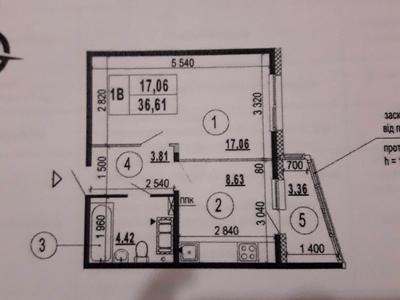 квартира по адресу Бориса Гмыри ул., 16а