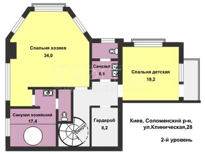 квартира за адресою Клінічна вул., 28