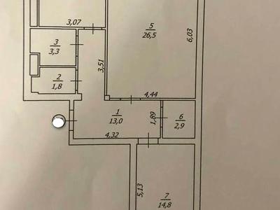 квартира по адресу Генерала Цветаева ул., 11