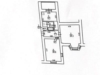 квартира по адресу Ивана Мазепы ул. (Январского Восстания), 4/6