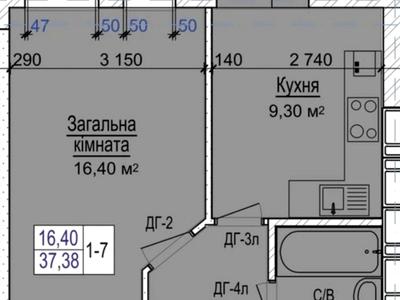 квартира за адресою Героїв Небесної Сотні просп., 14/3