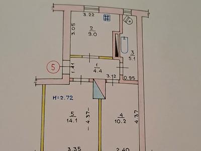 квартира за адресою Нестора Махна вул. (Джамбула), 16