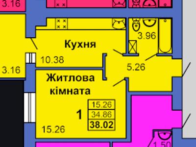 квартира за адресою Героїв України вул., 6А