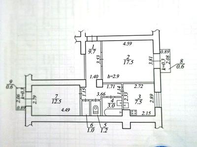 квартира по адресу Олеся Гончара ул., 8