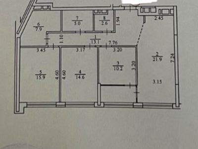 квартира за адресою Віктора Некрасова вул. (Північно-Сирецька), 8