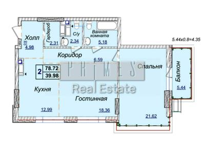 квартира по адресу Андрея Верхогляда ул. (Михайла Драгомирова), 19-А