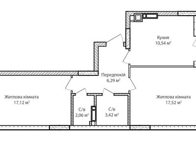 квартира по адресу Ольги Кобилянської ул. (Достоевского), 8