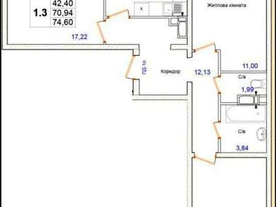 квартира по адресу Пригородная ул., 26-А
