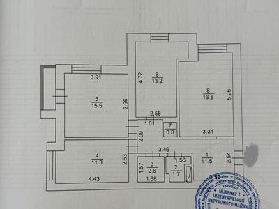 квартира по адресу Зверинецкая ул., 61-А