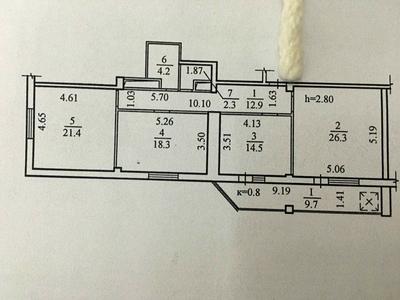 квартира по адресу пр Слобожанський, 65