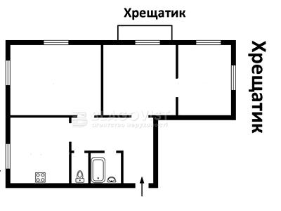 квартира за адресою Хрещатик вул. (Kreschatic), 13