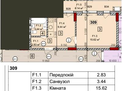 квартира за адресою Осіння вул., 28