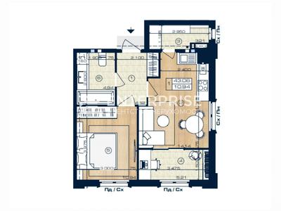 квартира за адресою вул. Паркова, 1
