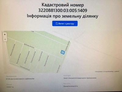 ділянка за адресою с. Проців, 