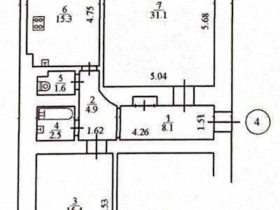 квартира по адресу Олеся Гончара ул., 88-Б