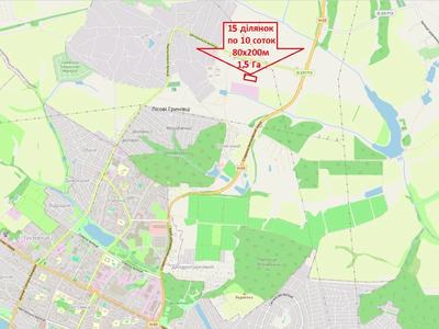 ділянка за адресою с. Лісові Гринівці, Центральна вул.