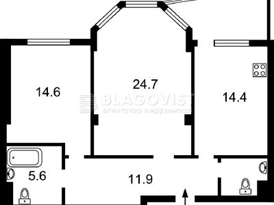 квартира по адресу Краковская ул., 4-Б