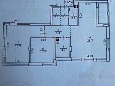 квартира по адресу Салютная ул., 2к23