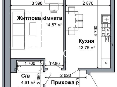 квартира по адресу Грушевского пер., 20