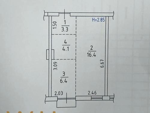 квартира по адресу Трублаини Николая ул., 3