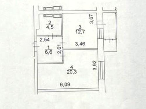 квартира по адресу Новомостицкая ул., 15