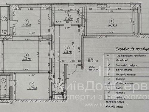 квартира по адресу Вацлава Гавела бульв. (Івана Лепсе), 6-В