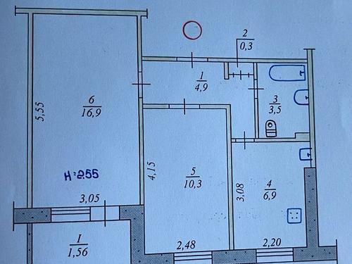 квартира за адресою Кобилянського вул., 223