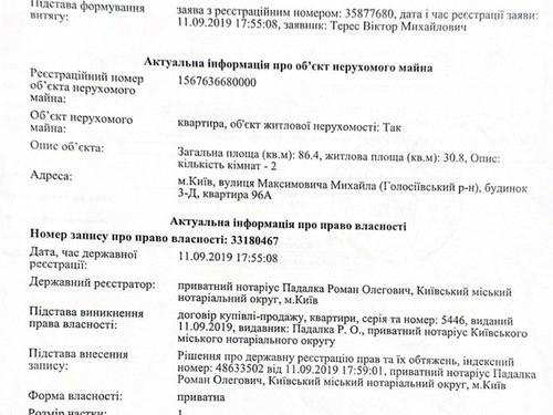 квартира за адресою Михайла Максимовича вул. (Онуфрія Трутенка), 3-Д