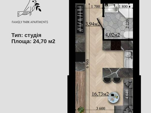 квартира за адресою Вишнева вул., 35б