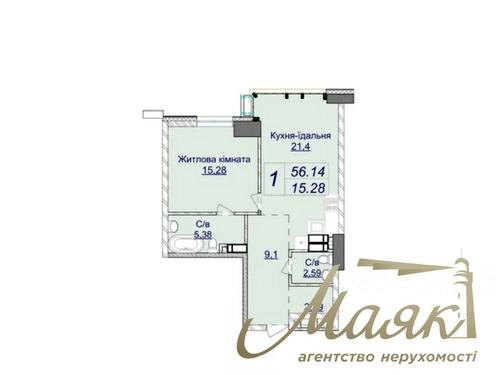 квартира за адресою Андрія Верхогляда вул. (Михайла Драгомирова), 1-25
