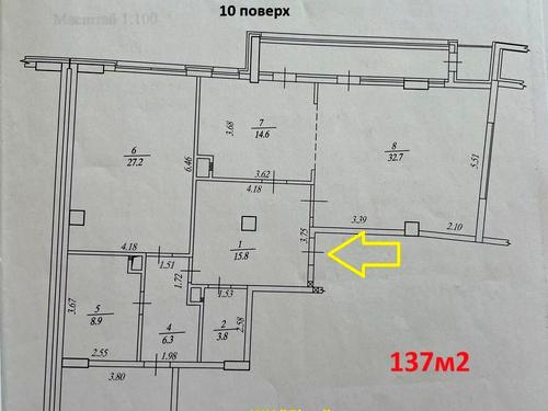 квартира по адресу Профессорская ул., 34