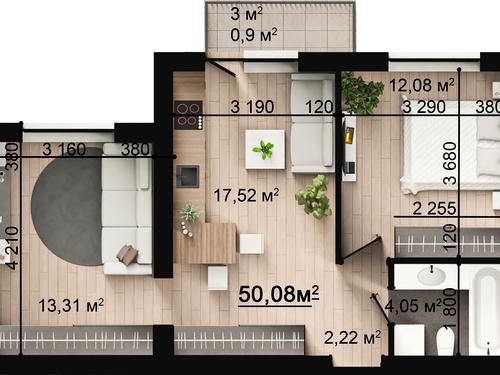квартира за адресою Бандери, 24