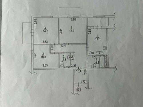 квартира за адресою Михайла Максимовича вул. (Онуфрія Трутенка), 28-Б