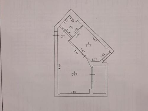 квартира за адресою Ольги Кобилянської вул. (Достоєвського), 1-В/21